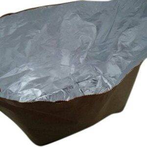 Brown kraft paper sack aluminium foil laminated, cold mix asphalt bag