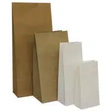 Menjual Karung Kertas Block bottom open mouth kualitas food grade 9 Block Bottom Paper Sack