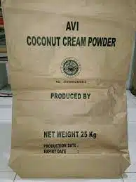 Paper Sack Kraft Coconut Powder