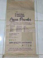 Paper Sack cocoa powder, Karung Kertas tepung coklat, cacao powder terbaik