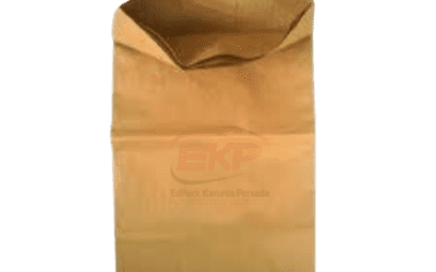Brown Kraft paper Sack kualitas industri