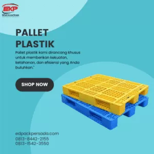 Galeri Produk Kemasan Industri 16 Pallet Plastik Detail