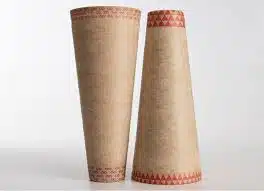 Penggunaan Paper cones Warna Coklat