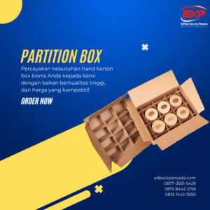 Karton Box Partisi Produk