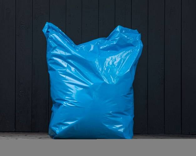 Plastic Bag Blue