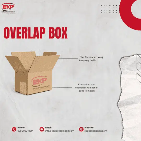 Overlap Karton Box: Solusi Tepat untuk Kemasan yang Efisien dan Kokoh 3 produk overlap karton box berkualitas
