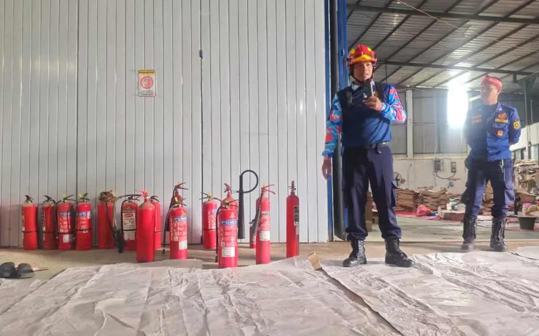 Pelatihan K3 Tanggap Kebakaran - Edpack Karunia Persada - Damkar Cileungsi 1